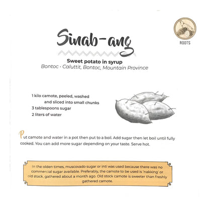 Heirloom Recipes of the Cordillera (Recipe of Sinab-ang)