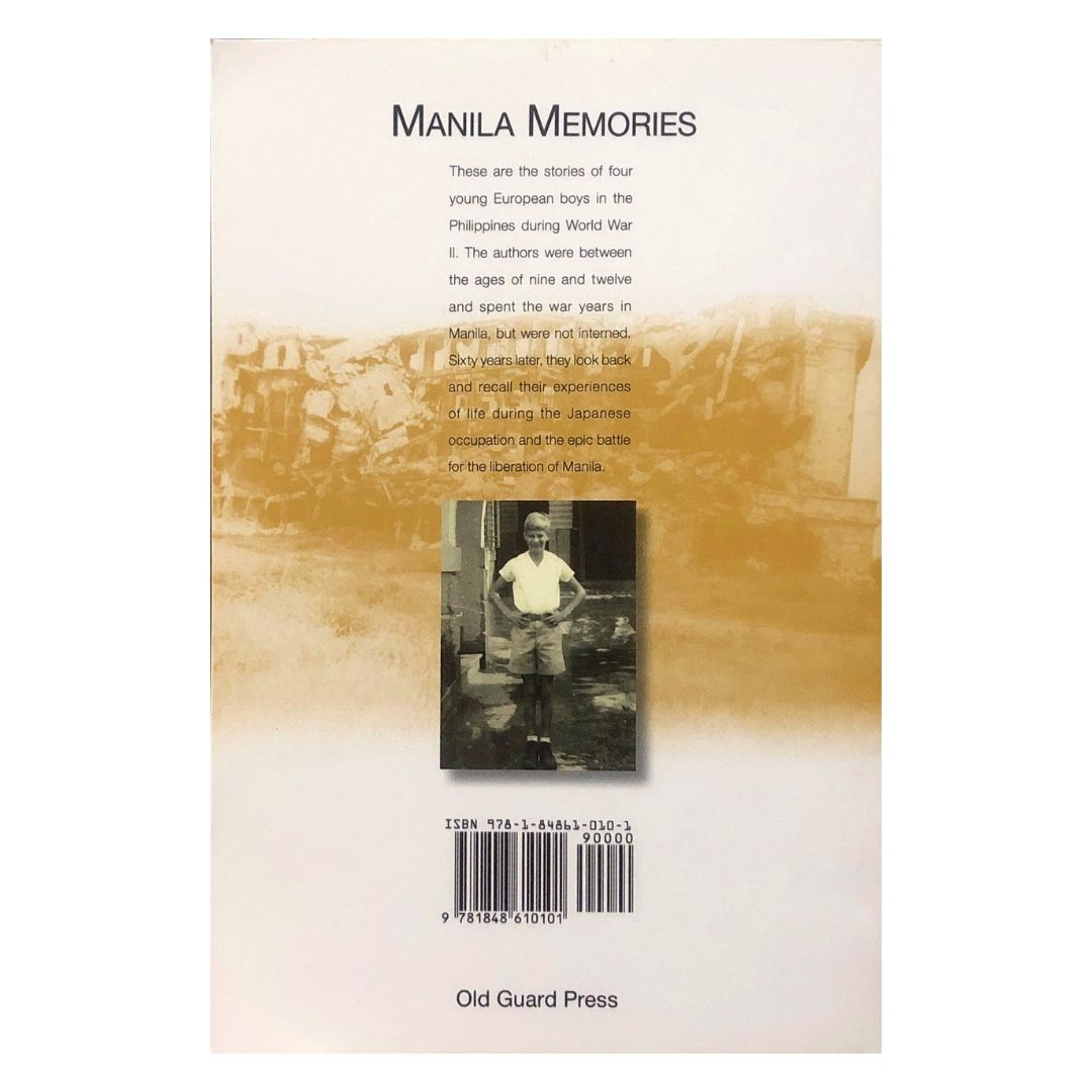Manila Memories by Juergen R. Goldhagen Back cover