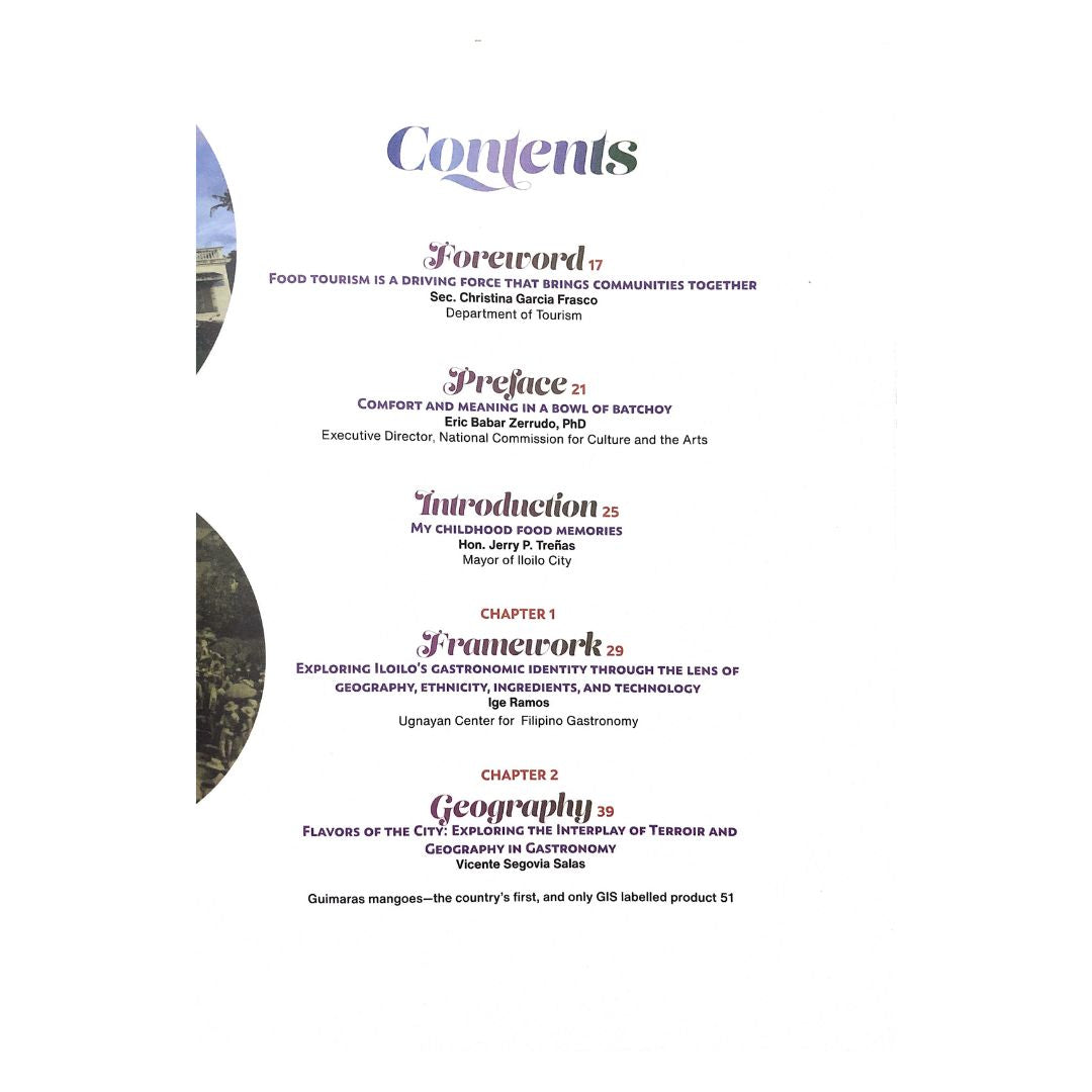 Iloilo: Nature, Culture, and Geography by Ige Ramos Table of contents