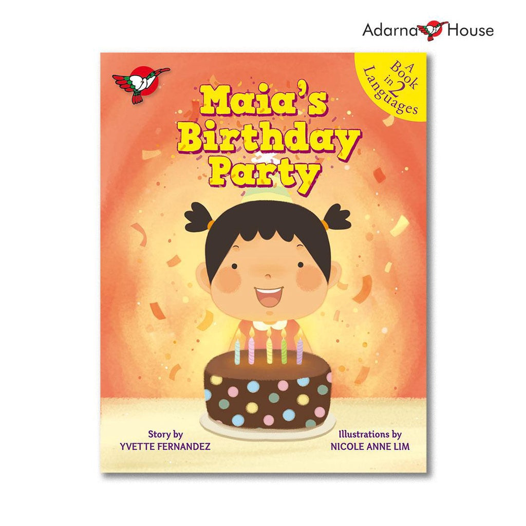 Maia's Birthday Party - Picture Book - Grade 3 Bilingual Front Cover