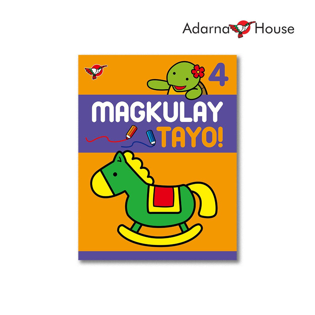 Magkulay Tayo! (No. 4) - Activity Book Coloring Book Front Cover