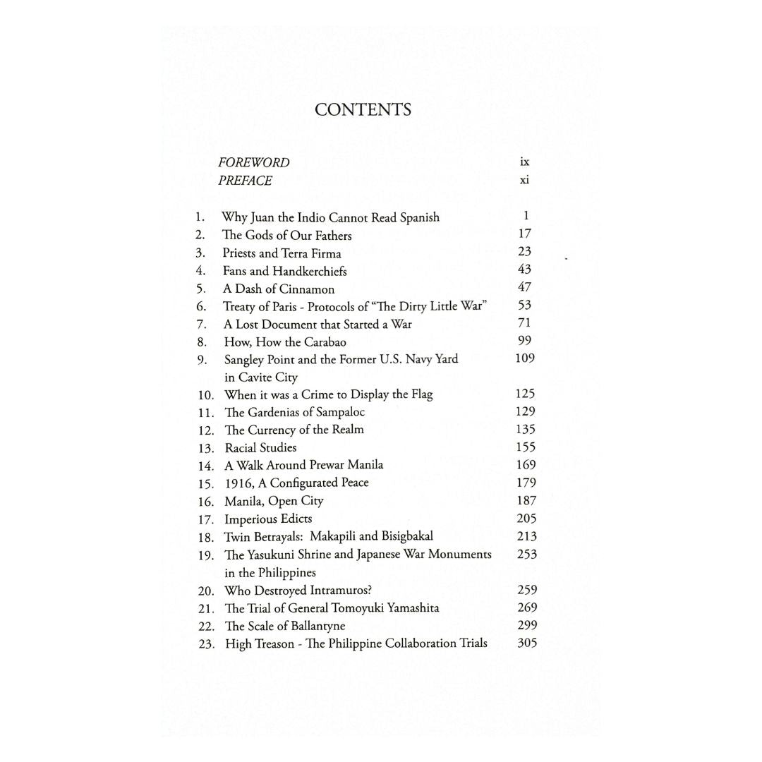 Under The Stacks (Table of Contents)