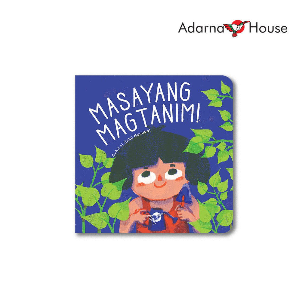 Masayang Magtanim! Board Book - for Toddlers Front Cover
