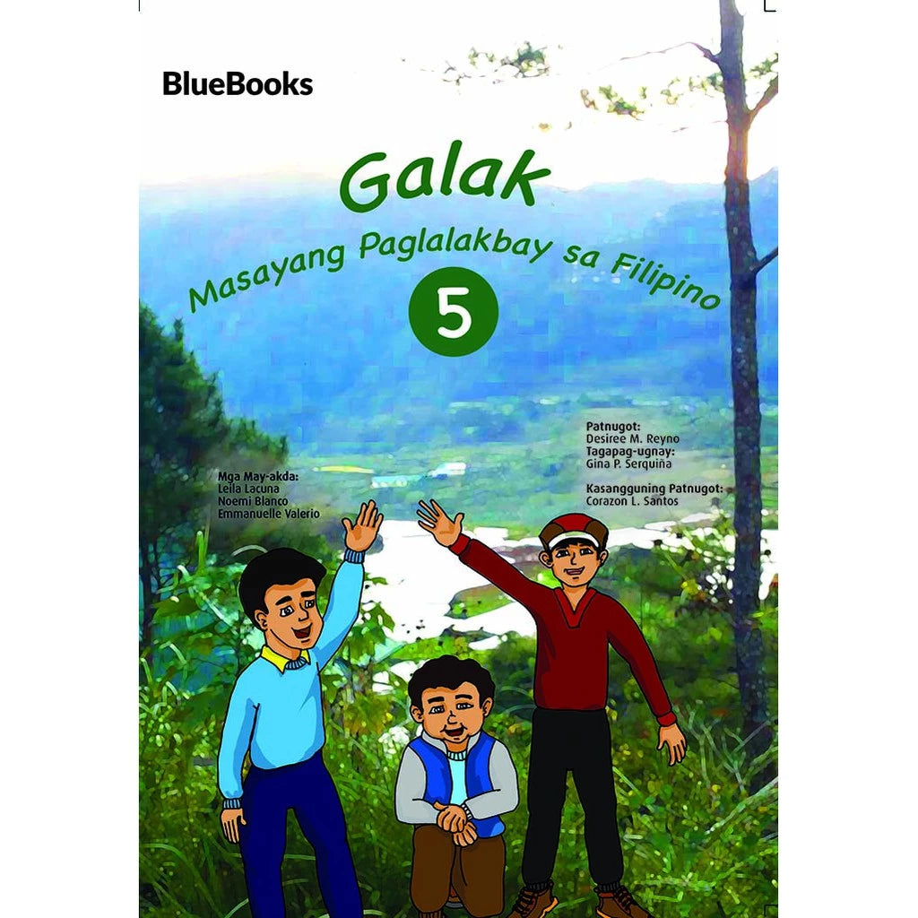 Galak 5: Masiglang Paglalakbay sa Filipino Front Cover