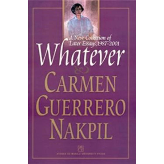 Whatever: A New Collection of Later Essays, 1987–2001 Front Cover