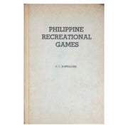 Philippine Recreational Games by Bartolome Front cover