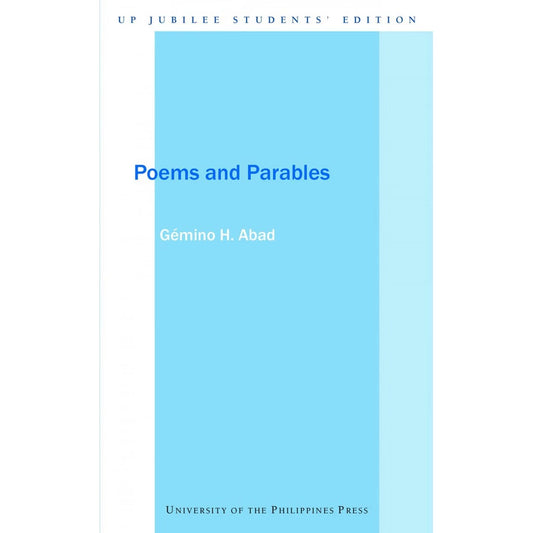 Poems and Parables By Abad, Gémino H. Front Cover