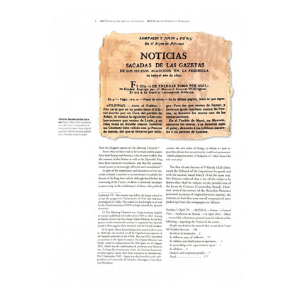 El Periodismo Filipino 1811-1910 the First Century of Philippine Journalism (Image of Old News Paper)