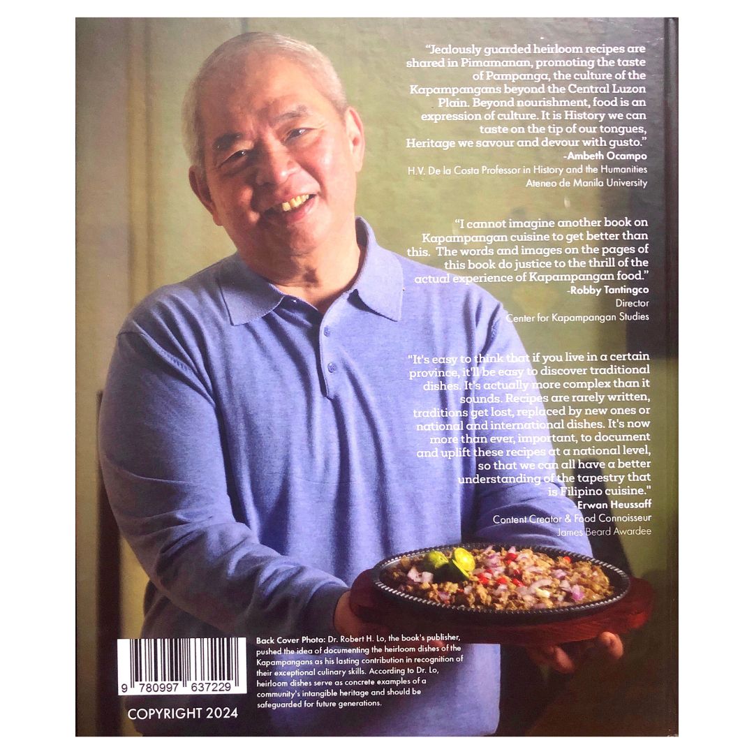 Pimamanan: A Taste of Pampanga's 65 Heirloom Dishes by Felice Prudente Sta. Maria Back Cover
