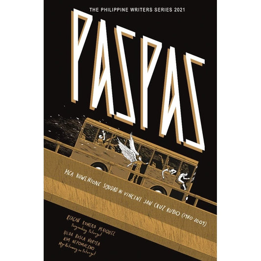 Paspas Mga Kuwentong Siyudad ni Vincent Jan Cruz Rubio(1980-2009) The Philippine Writers Series 2022 Front Cover
