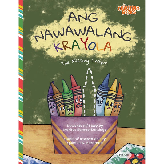 Ang Nawawalang Krayola (The Missing Crayon) Front Cover