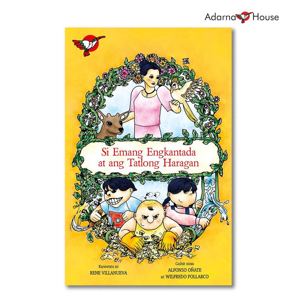 Si Emang Engkantada at ang Tatlong Haragan - Big Book - for Preschool, Filipino Text Front Cover