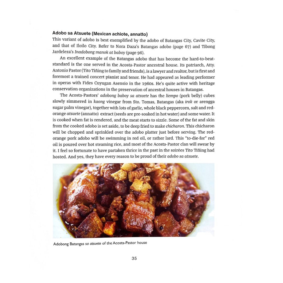 The Ultimate Filipino Adobo: Stories through the Ages by Claude Tayag (Image of Pork Adobo)