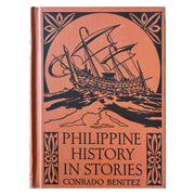 Philippine History in Stories by Conrado Benitez Front cover