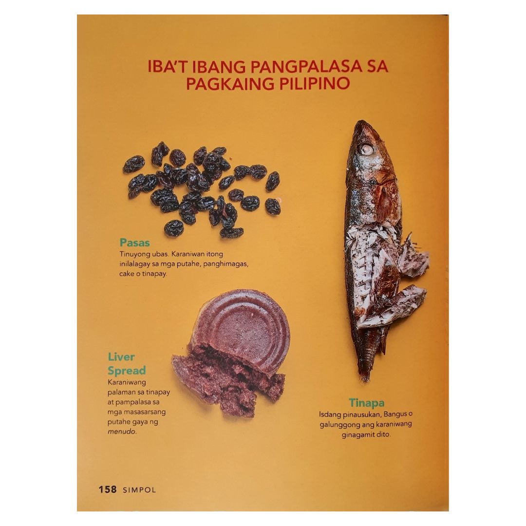 Simpol Dish Karte Cookbook by Tatung Sarthuo (Iba't ibang pangpalasa sa pagkaing Pilipino)
