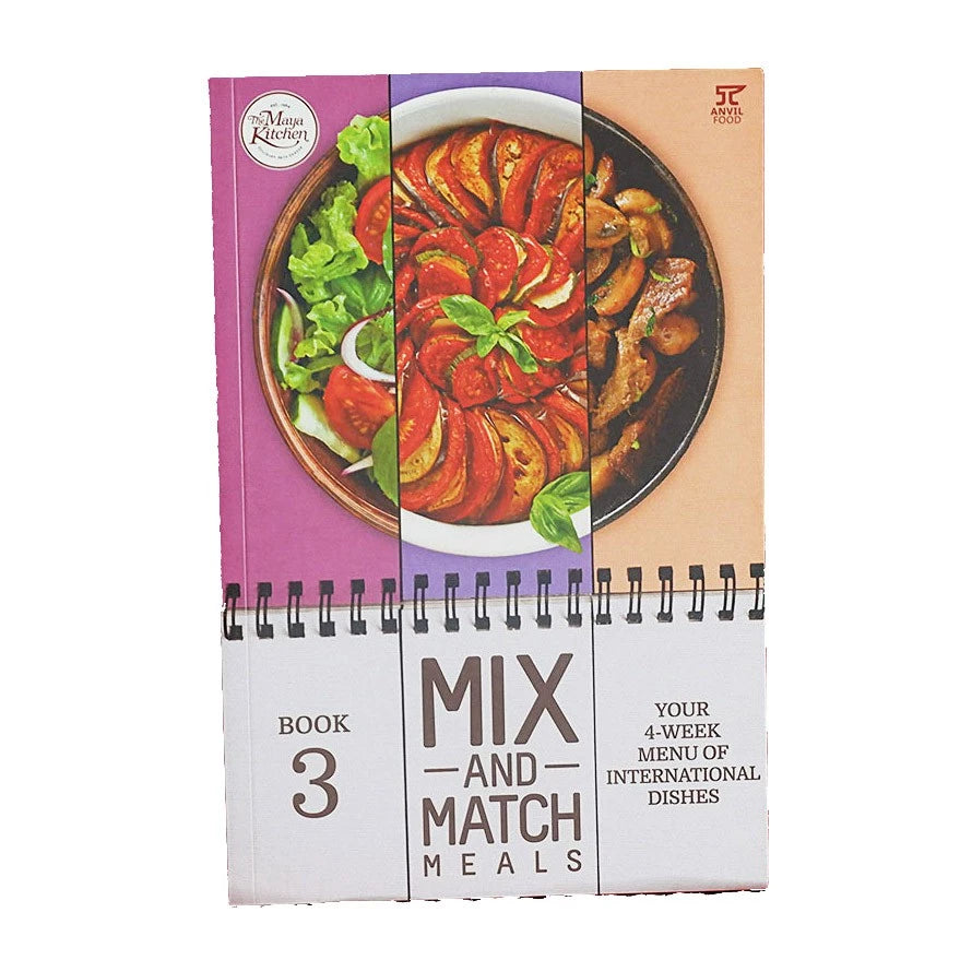 MIX AND MATCH 3: MENU OF INTERNATIONAL DISHES by Maya kitchen (COOKBOOK) Front Cover