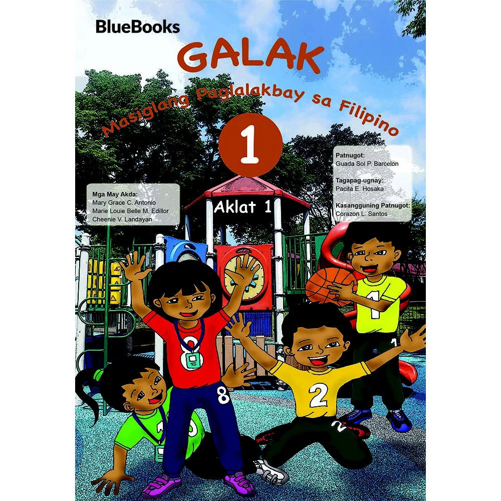Galak 1 Aklat 1: Masiglang Paglalakbay sa Filipino Front Cover