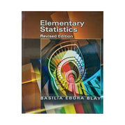 Elementary Statistics by Basilia Ebora Blay Front Cover