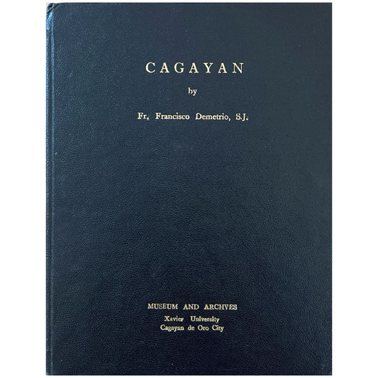 Cagayan by Fr. francisco Demetrio, S.J. (Front Cover)
