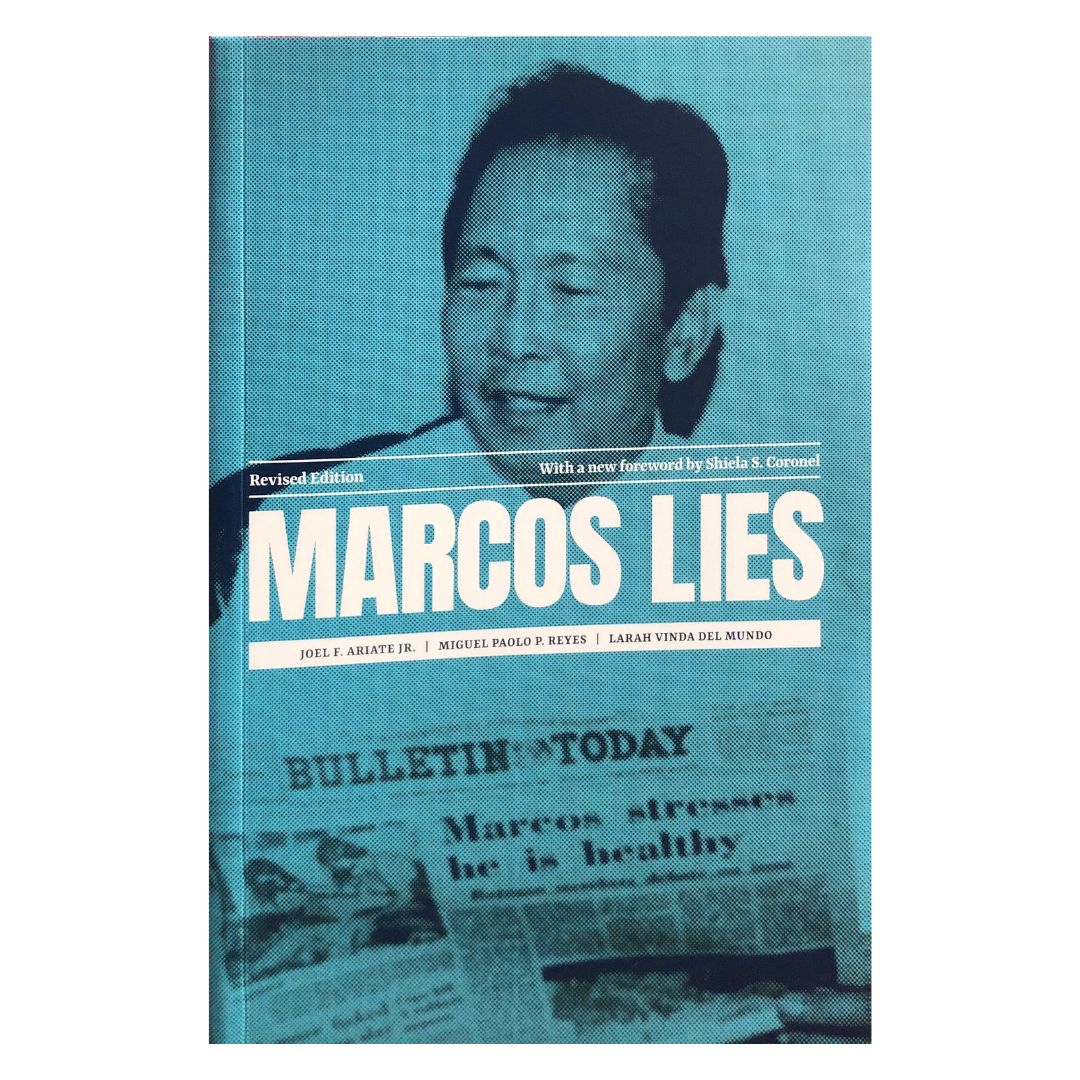 Marcos Lies by Joel F. Ariate, Jr. Front cover