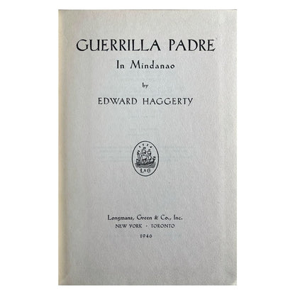 Guerrilla Padre: In Mindanao by Edward Haggerty Title page