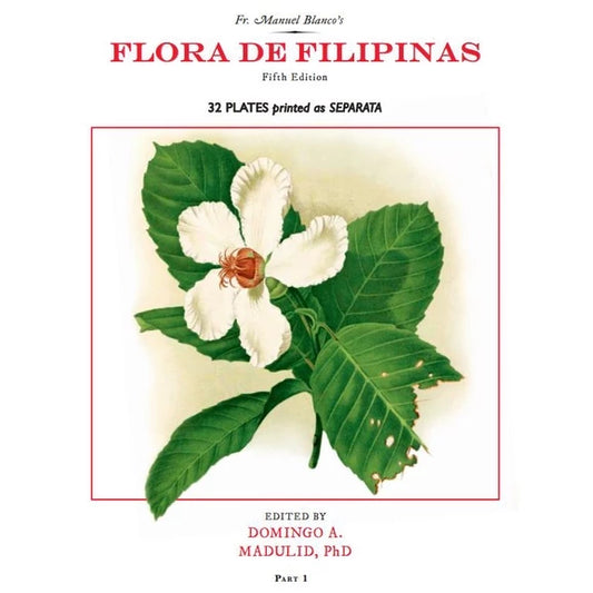Flora de Filipinas Separata Part 1 Front Cover
