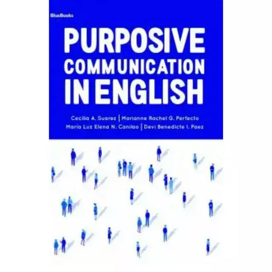 Purposive Communication in English Front Cover