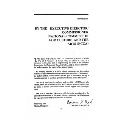 By Sword and Fire by Alfonso Aluit Introduction