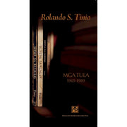 Mga Tula 1965-1989 ni Rolando S. Tinio Front Cover