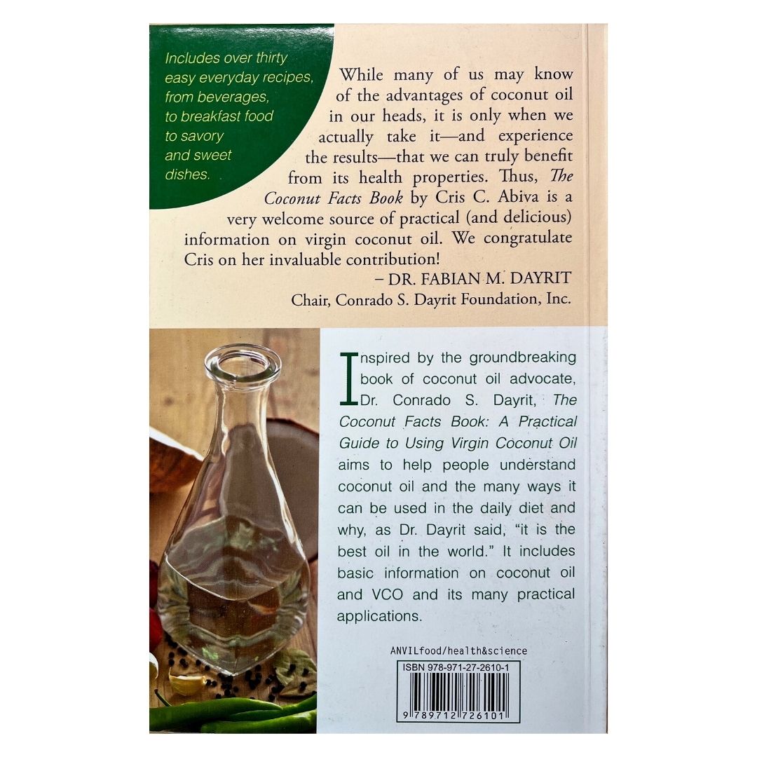 The Coconut Facts Book (Back Cover)