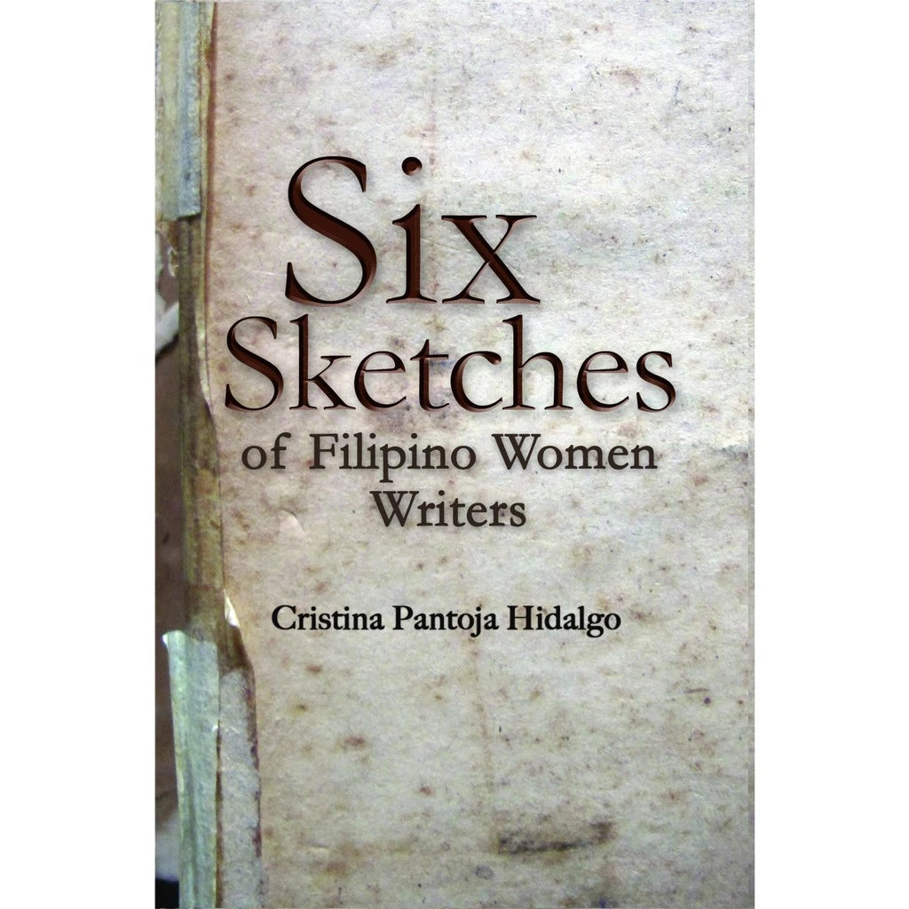 Six Sketches of Filipino Women Writers Front Cover