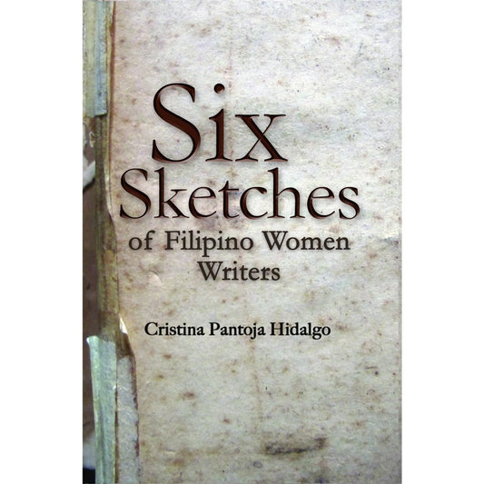 Six Sketches of Filipino Women Writers Front Cover
