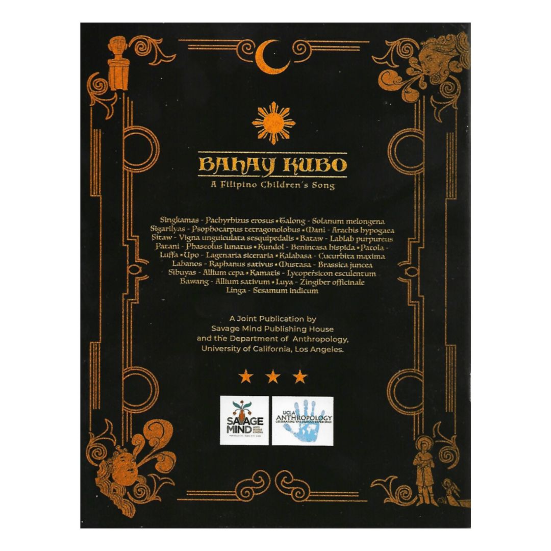 Bahay Kubo A Filipino Children's Song (Back Cover)