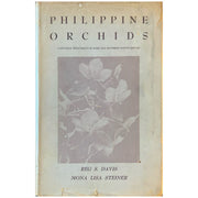 Philippine Orchids: A Detailed Treatment of some one Hundred Native Species by Reg S. Davis (Front Cover)