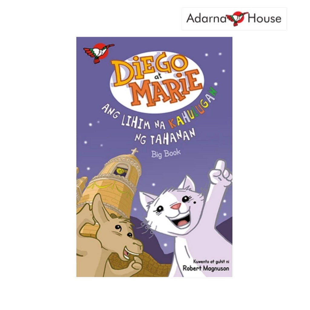 Diego and Marie - Big Book - for Preschool, English Text Front Cover