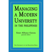 Managing a Modern University in the Philippines (Reprint) Front Cover