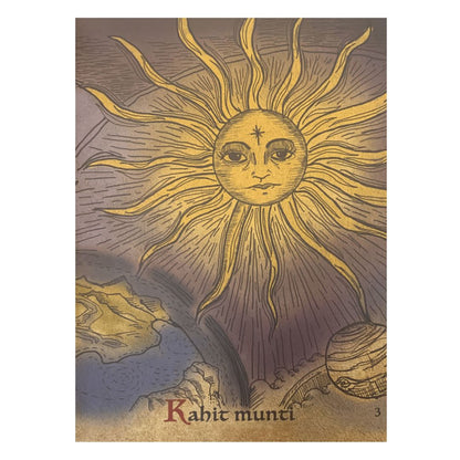 Bahay Kubo A Filipino Children's Song (Drawing Image of a Sun)