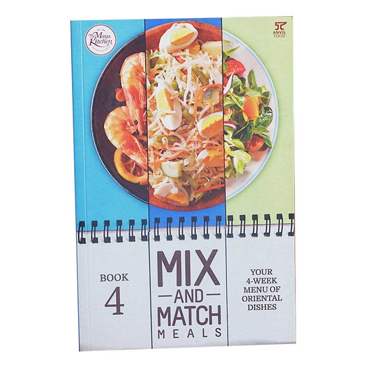 MIX AND MATCH 4: MENU OF ORIENTAL DISHES by Maya Kitchen (COOKBOOK) Front Cover