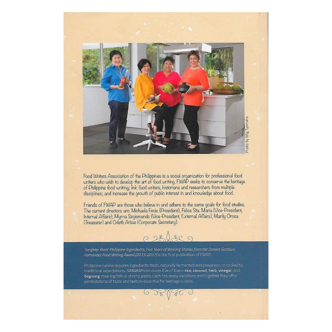 Sangkap: Basic Philippine Ingredients (Back Cover)
