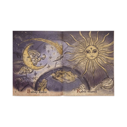 Bahay Kubo A Filipino Children's Song (Drawing image Sun and Moon)