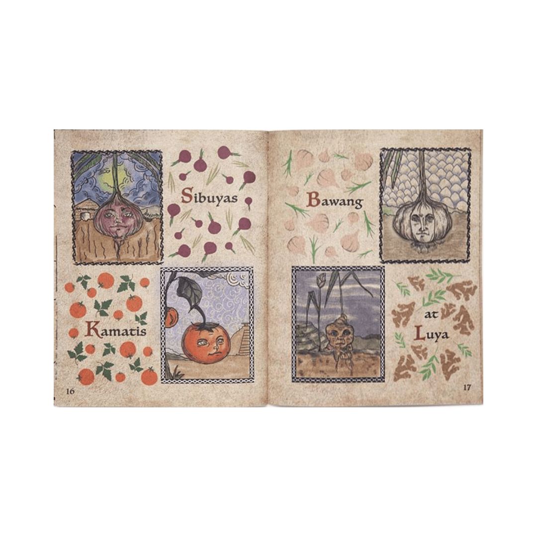 Bahay Kubo A Filipino Children's Song (Drawing image Veggies)