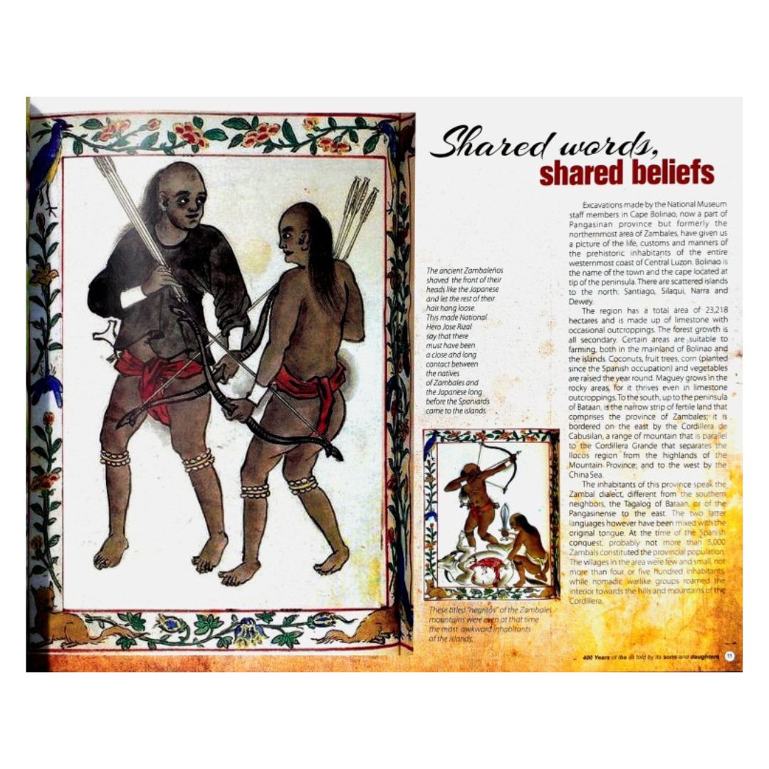 Iba Kami! Zambales 400 years of Iba as told by its sons & daughters Shared words shared beliefs