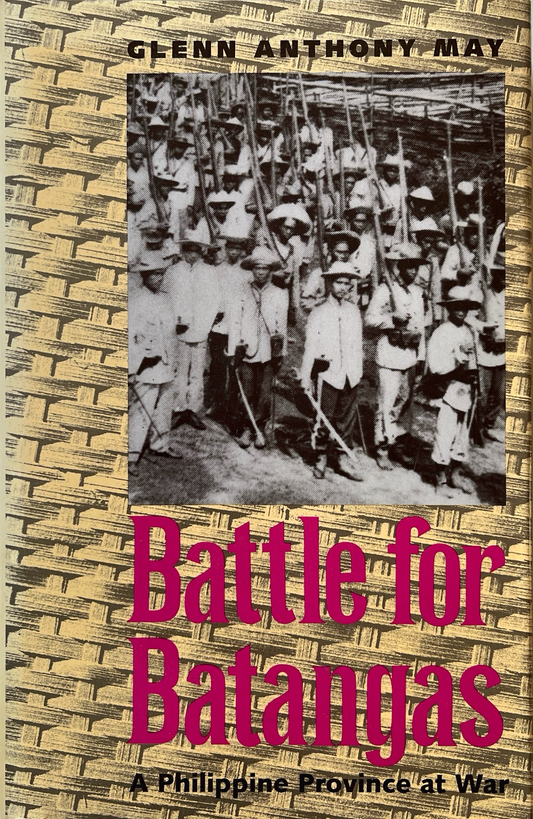 Battle for Batangas: A Philippine Province at War Front Cover