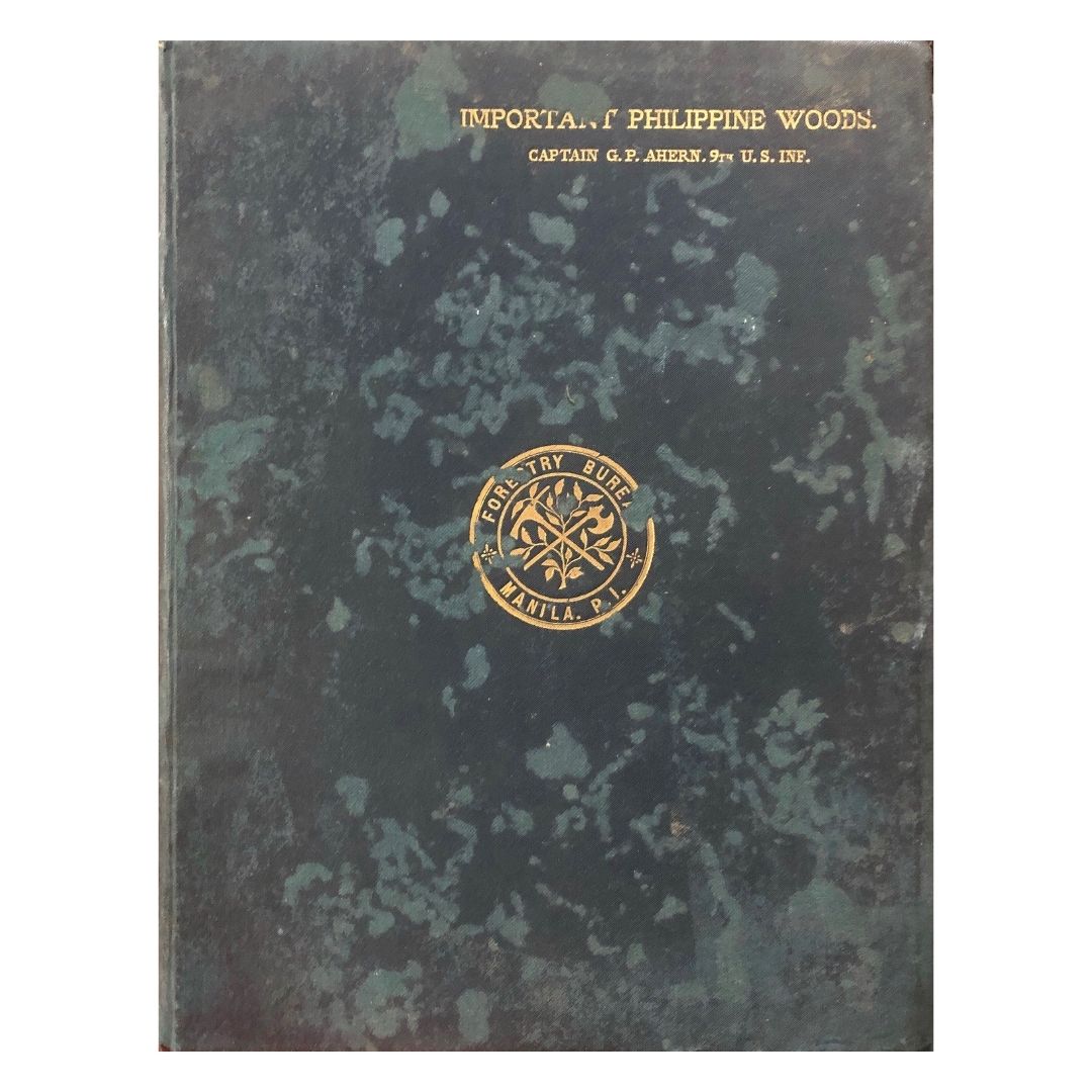 Forestry Bureau: Important Philippine Woods Front Cover