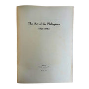 The front cover of a book titled 'The Art of the Philippines 1521-1957', edited by William A. Lewis, published in March 1993.