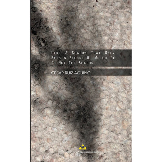 Like a Shadow That Only Fits a Figure of Which It is Not the Shadow by Cesar Ruiz Aquino Front Cover