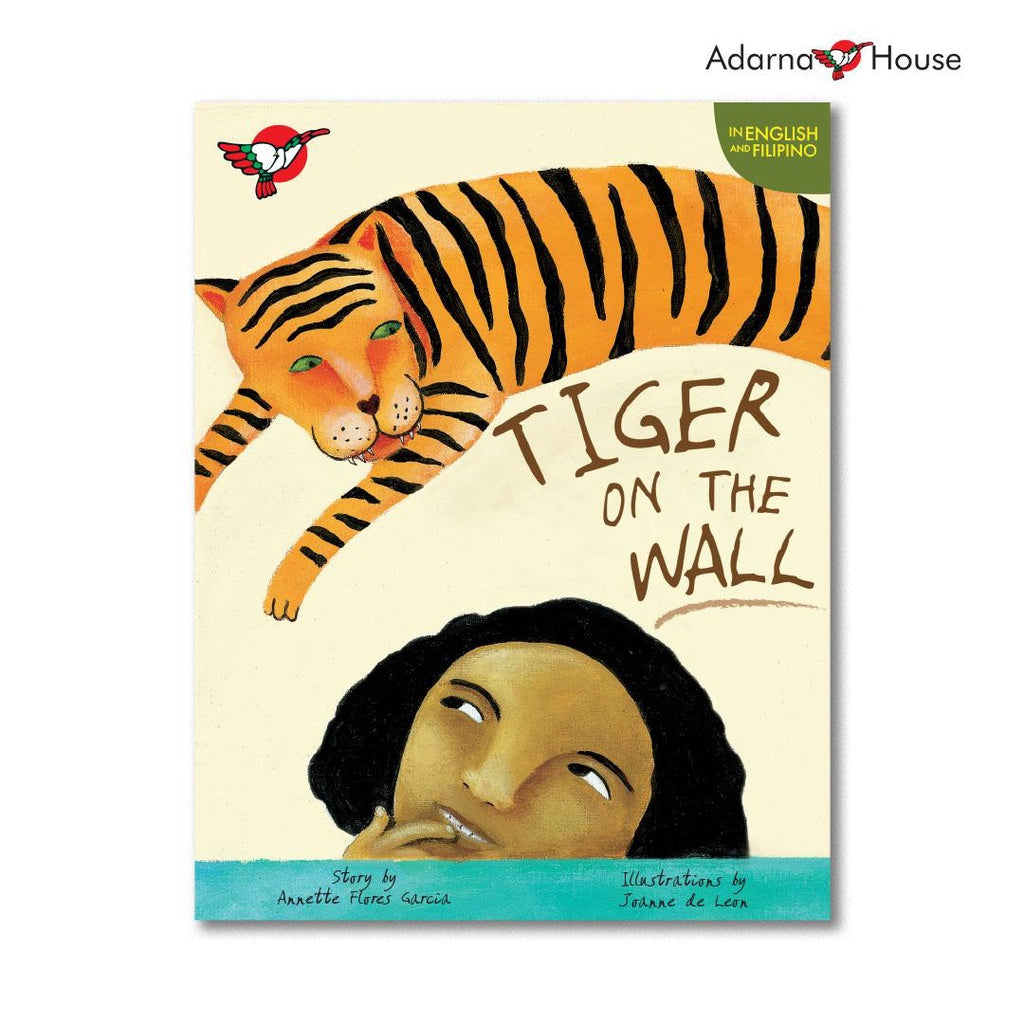 Tiger on the Wall Picture Book - for Grade 2, Bilingual English with Filipino Translation Front Cover