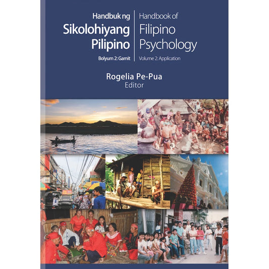 Handbuk ng Sikolohiyang Pilipino Bolyum 2:Gamit/Handbook of Filipino Psychology Volume 2:Application Front Cover