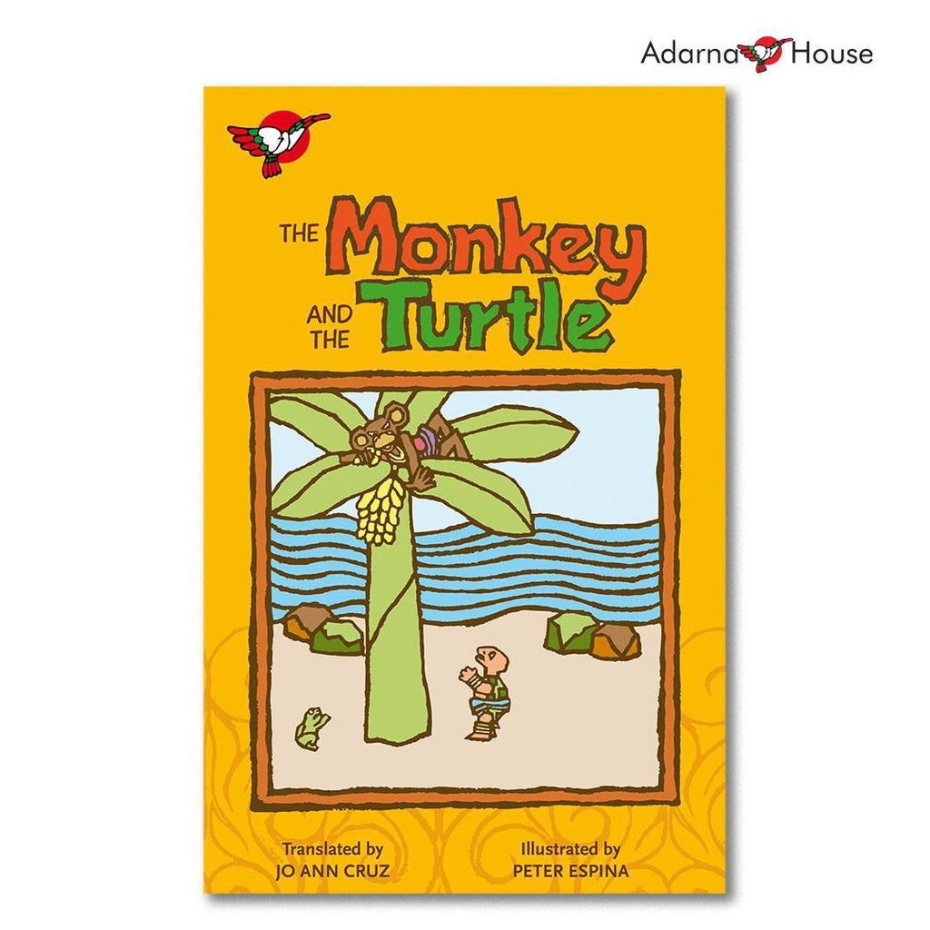 The Monkey and the Turtle - Big Book - for Preschool, English text Front Cover