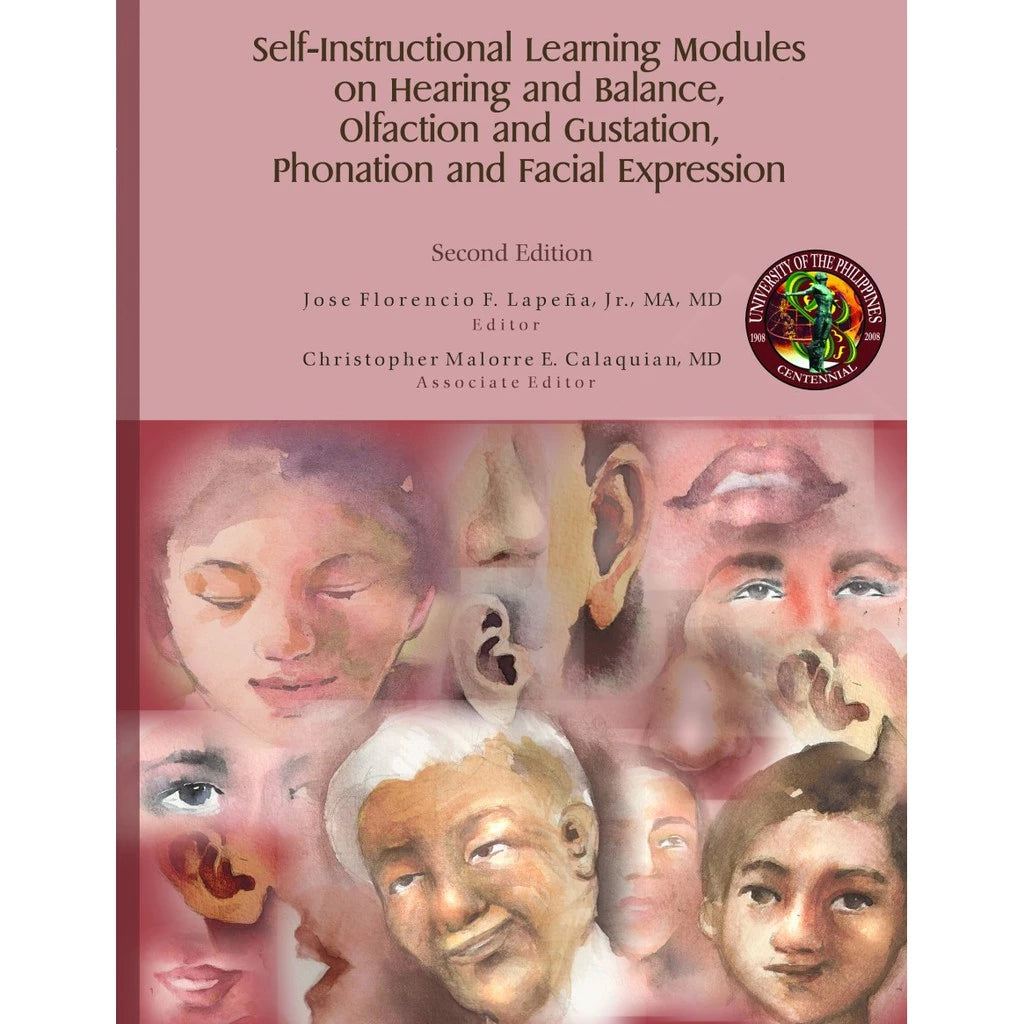 Self-Instructional Learning Modules on Hearing & Balance, Olfaction & Gustation, Phonation & Facial Front Cover